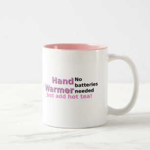 Citation amusante de la Mug de thé réchauffer la m