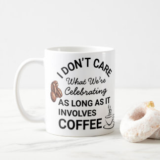 Citation amusante de l'amoureux du café Mug café