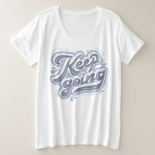 Citation auto-motivante l Inspirational blue maman (Design devant)