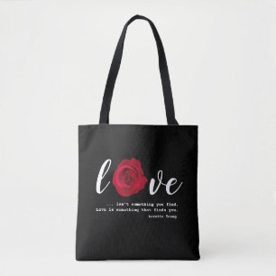 Citation d'amour Sacs fourre-tout cadeaux de la Sa