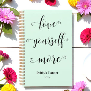 Citation d'auto-soins Inspiration Pastel Mint