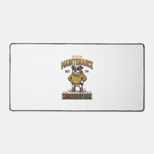 Citation de Bulldog Drôle T-Shirt Gravure Vintage