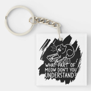Citation de chat amusante Black Splash