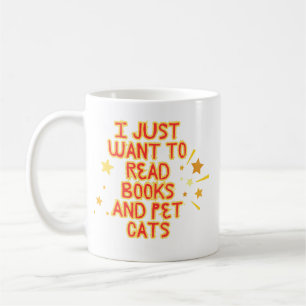 Citation de chat livre Mug