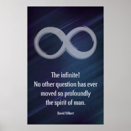 Citation de David Hilbert - Math Posters