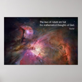 Citation de Euclid - Math Posters
