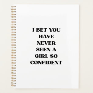 Citation de fille audacieuse et confiante – Fémini