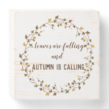 Citation de fin d'automne