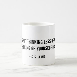 Citation de Lewis de CS de tasse d'humilité