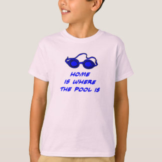 Citation de natation amusante - Haut à manches lon