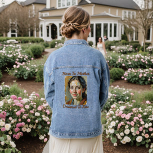Citation de Né à Mère Veste Denim