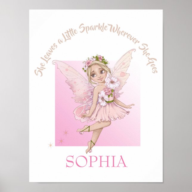 Citation de pépinière Poster rose poilu (Devant)