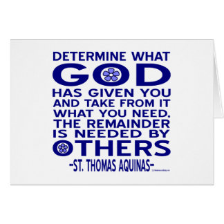 Citation de Saint Thomas d'Aquin