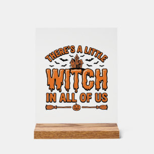 Citation de sorcière d'Halloween Design vectoriel