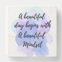 Citation de typographie stimulante positive