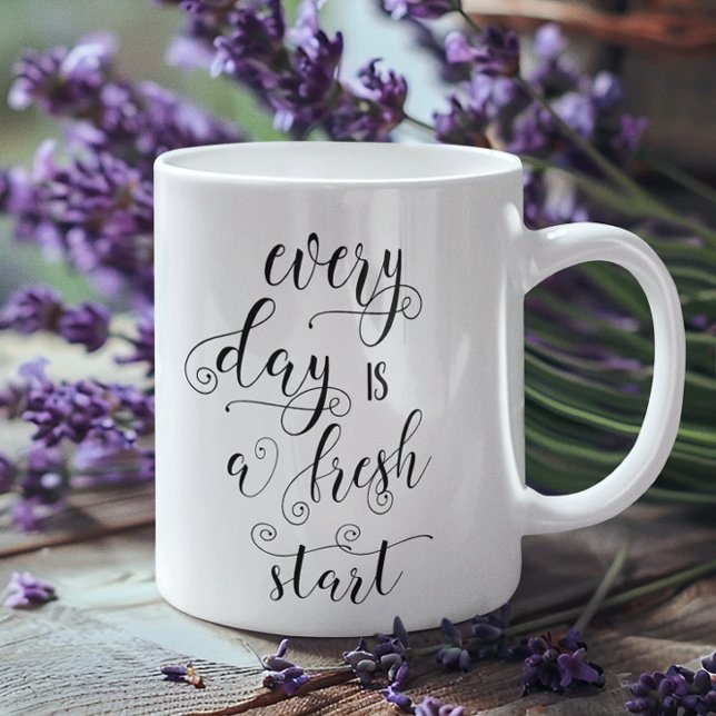 Citation de vie inspirante Mug de café personnalis (Créateur téléchargé)