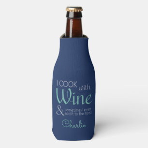 Citation de vin nom personnalisé glacière bouteill