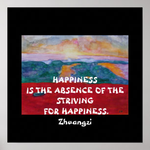 Citation de Zhuangzi - Poster