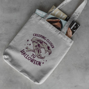 Citation d'Halloween Sac fourre-tout de crâne anim
