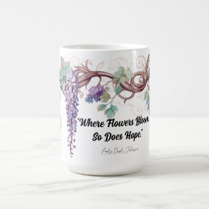 Citation d'oiseau de la Lady Wisteria Mug