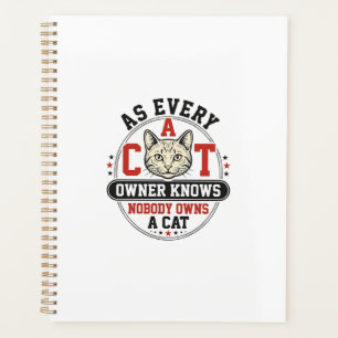 Citation drôle de propriétaire de chat Design de g