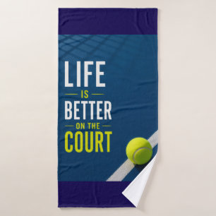 Citation drôle de tennis pour joueur