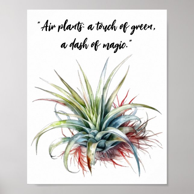 Citation du Plante mignon Wall Art Poster (Devant)