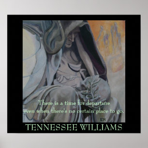 Citation du Tennessee Williams - AFFICHE