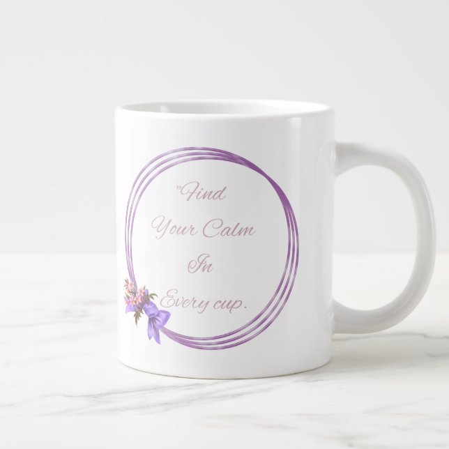 Citation et conception de la tasse florale (Droite)