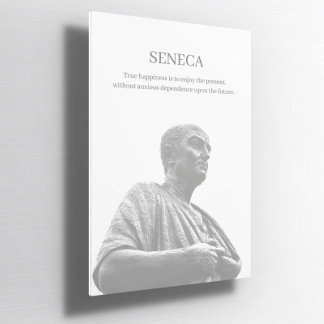 Citation inspirante Custom Seneca Poster
