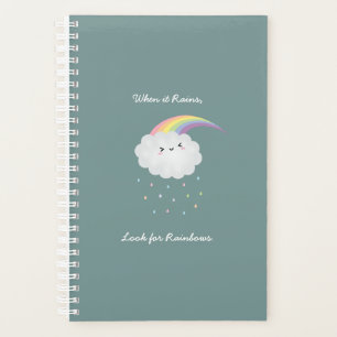 Citation Inspirante de la pluie de nuages arc-en-c