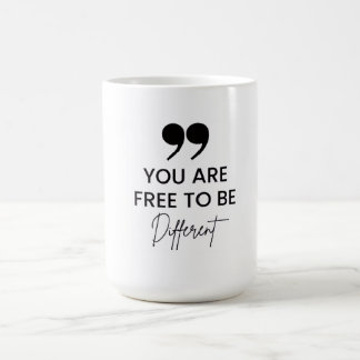 Citation inspirante Mug de café
