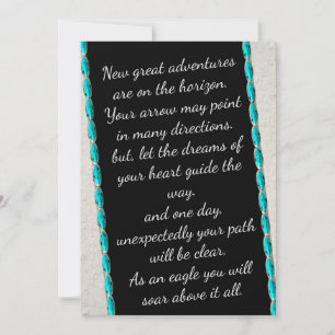 Citation inspirante Père Noël Fe cartes de graduat