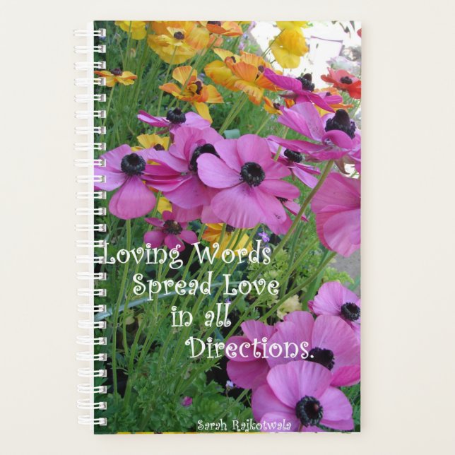 Citation Inspiration Spring Floral Flower Garden (Devant)
