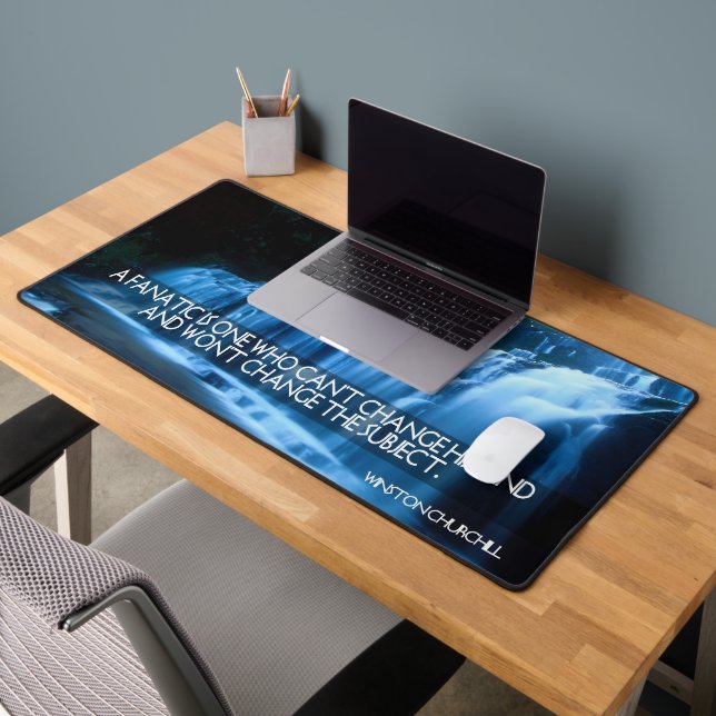 Citation Inspirationnelle de Winston Churchill "Fa (Bureau 2)