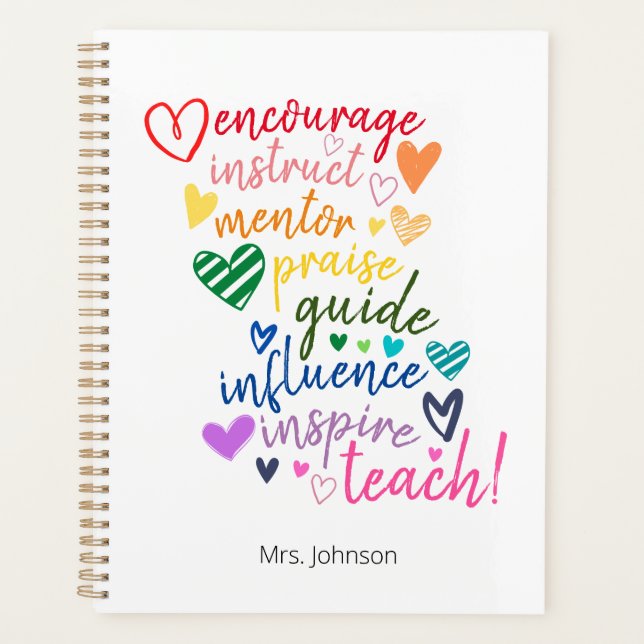 Citation Inspirationnelle personnalisée Planificat (Devant)