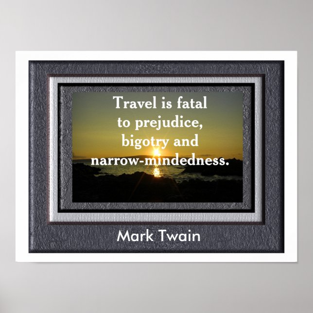 Citation Mark Twain - Poster (Devant)