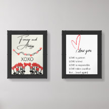 Citation minimaliste de la Saint-Valentin Imprimer