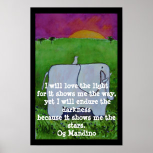 Citation Og Mandino - POSTER