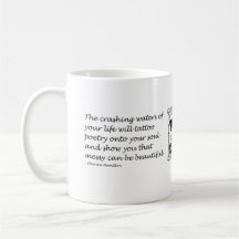 Citation poétique Mug café