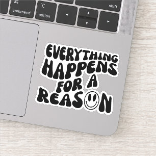 Citation Positive Disant Sticker Esthétique