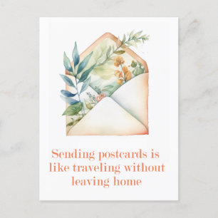Citation sur les cartes postales   Passage   Aquar
