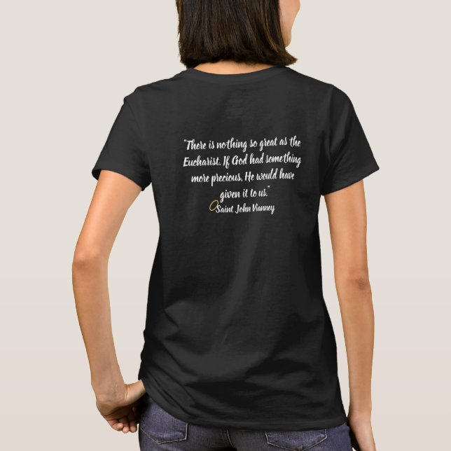 Citation T-Shirt de St. John Vianney (Dos)