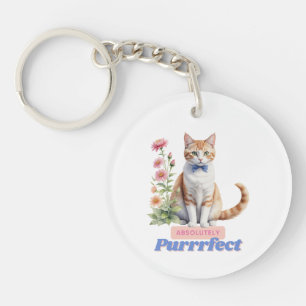Citation Whimsical Cat "Absolument Purfect"