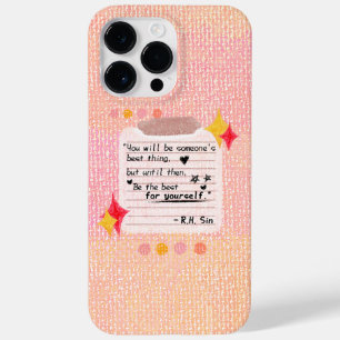 Citations Chic Self-Love coque iphone Soft Pinky