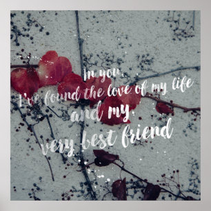 Citations d'amour pour lui - affiche de