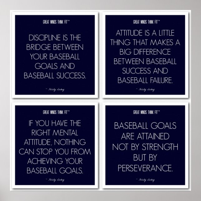 Citations de baseball pour motivation : affiche de (Devant)
