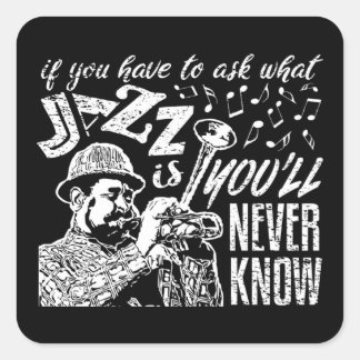 Citations de Jazz - Autocollants de musique