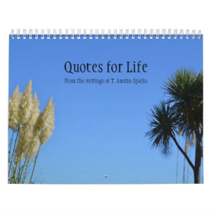 Citations pour l'option B de calendrier de la vie