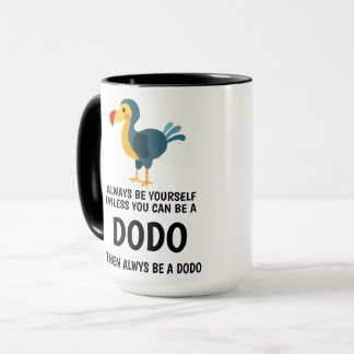 Citations Spéciales Dodo Deux Tons De Café Mug